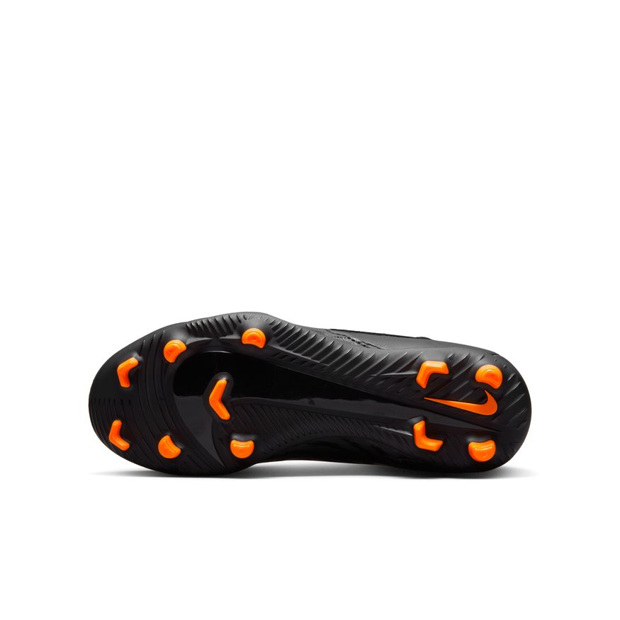Nike Junior Phantom GX Club Dynamic Fit FG - Black/White/Dark Grey Youth Footwear Closeout Black/White/Dark Smoke Grey Youth 3 - Third Coast Soccer