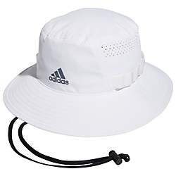 adidas Victory 4 Bucket - White/Onix Grey Hats White/Onix Grey Large/XLarge - Third Coast Soccer