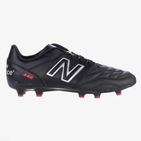 NB 442 V2 Team FG - Black/White Men's Footwear Closeout - Third Coast Soccer