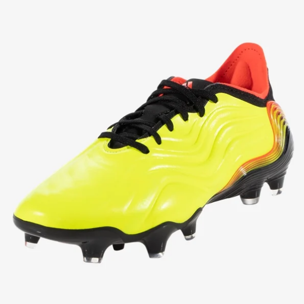 adidas Copa Sense.1 FG - Solar Yellow/Black/Solar Red Men's Footwear Closeout Mens 7 Solar Yellow/Solar Red/Black - Third Coast Soccer