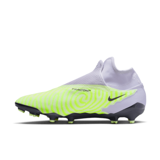 Nike Phantom GX Pro Dynamic Fit FG - Barely Volt/Gridiron Men's Footwear Closeout   - Third Coast Soccer