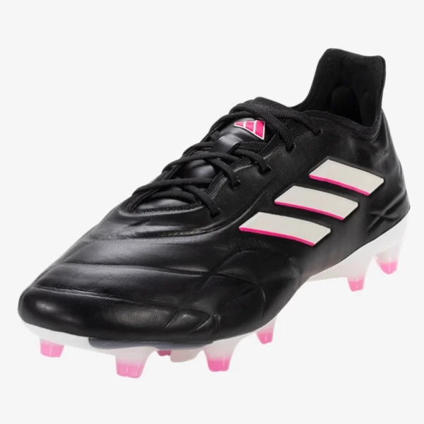 adidas Copa Pure.1 FG - Black/White/Shock Pink Mens Footwear Black/White/Shock Pink Mens 6.5 - Third Coast Soccer