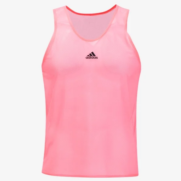 adidas Pro Bib 20 - Pink Coaching Accessories Light Flash Red Medium - Third Coast Soccer