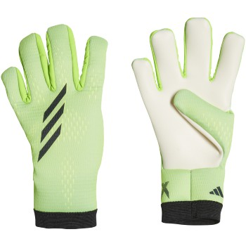adidas X Junior Training Goalkeeper Glove - Solar Green Gloves Solar Green/Black/Solar Yellow 7 - Third Coast Soccer