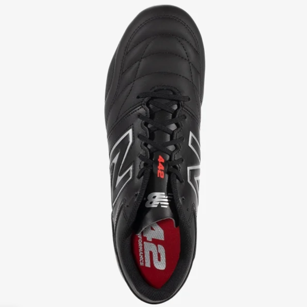 NB 442 V2 Team FG - Black/White Men's Footwear Closeout - Third Coast Soccer