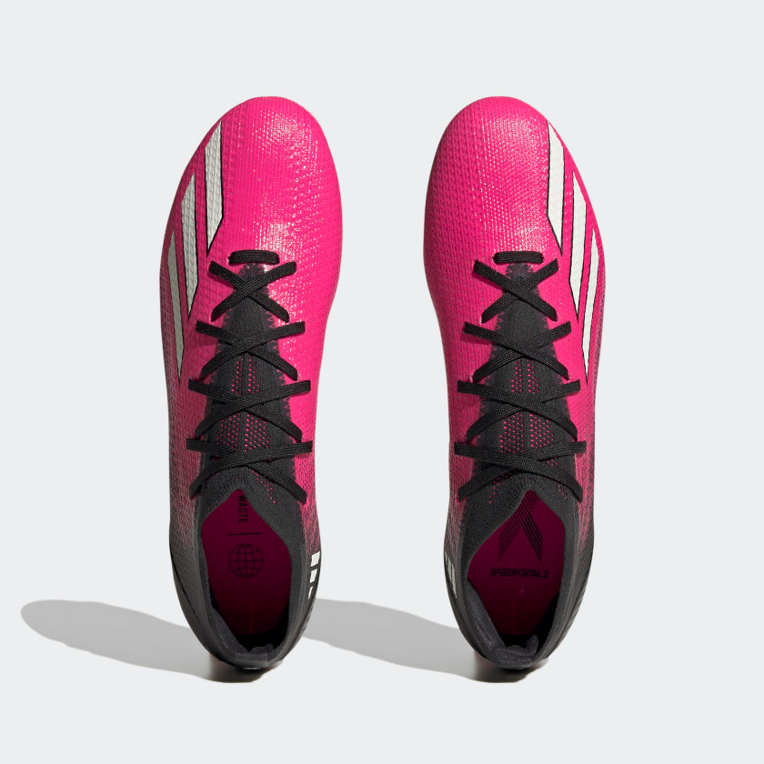 adidas X Speedportal.2 FG - Shock Pink/Zero Metallic/Black Men's Footwear Closeout   - Third Coast Soccer