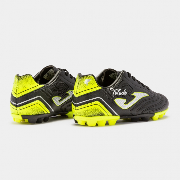 Joma Toledo Jr FG - Black/Yellow Youth Footwear Black/Yellow Youth 8.5 - Third Coast Soccer