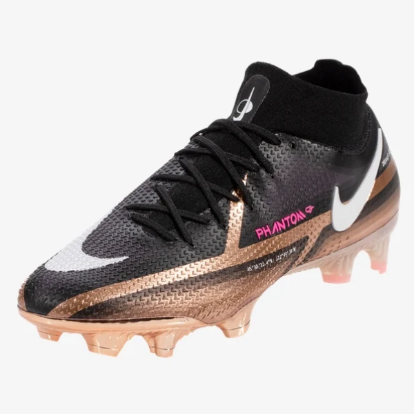 Nike Phantom GT2 Elite Q Dynamic Fit FG - Metallic Copper/White/Black Men's Footwear Closeout Metallic Copper/White/Black Mens 6.5 - Third Coast Soccer