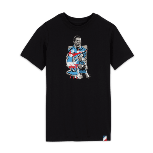Nike France Mbappe Tee - Black International Replica - Third Coast Soccer