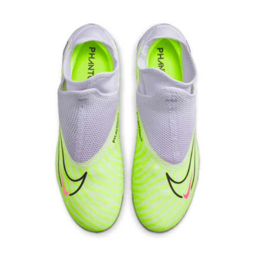 Nike Phantom GX Pro Dynamic Fit FG - Barely Volt/Gridiron Men's Footwear Closeout   - Third Coast Soccer