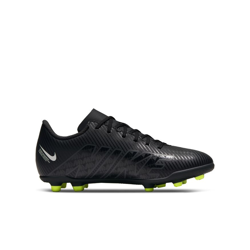 Nike Jr Mercurial Vapor 15 Club FG - Black/Smoke Grey/White Youth Footwear Closeout - Third Coast Soccer