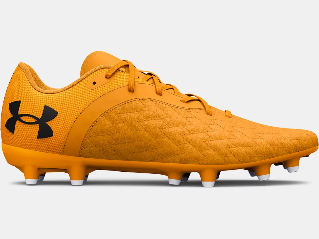 Under Armour Magnetico Select 2.0 FG - Orange Men's Footwear Closeout Orange/Yellow/Black Mens 7.5 - Third Coast Soccer
