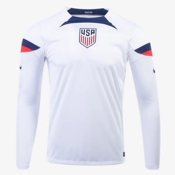 Nike USMNT LS Home Jersey International Replica Closeout White/Loyal Blue Mens Small - Third Coast Soccer