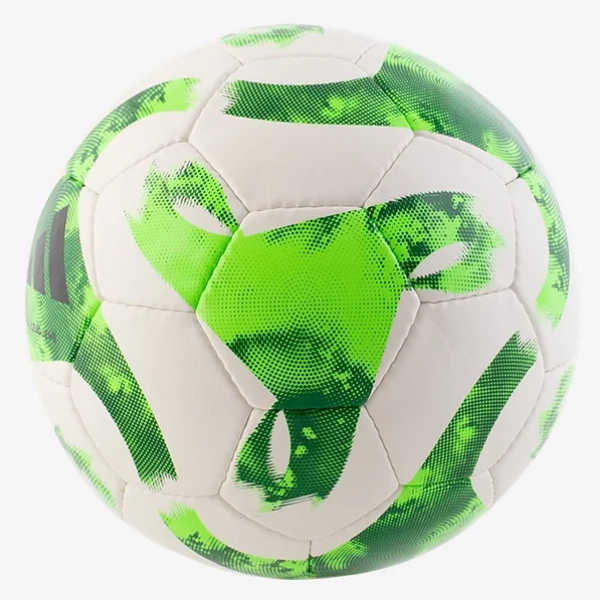 adidas Tiro League Match Ball - White/Team Solar Green/Black Balls   - Third Coast Soccer