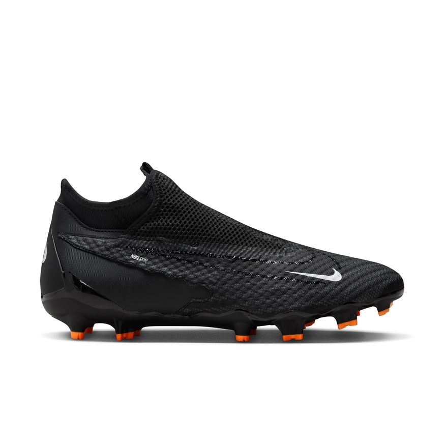 Nike Phantom GX Academy Dynamic Fit FG - Black/White/Smoke Grey Men's Footwear Closeout   - Third Coast Soccer