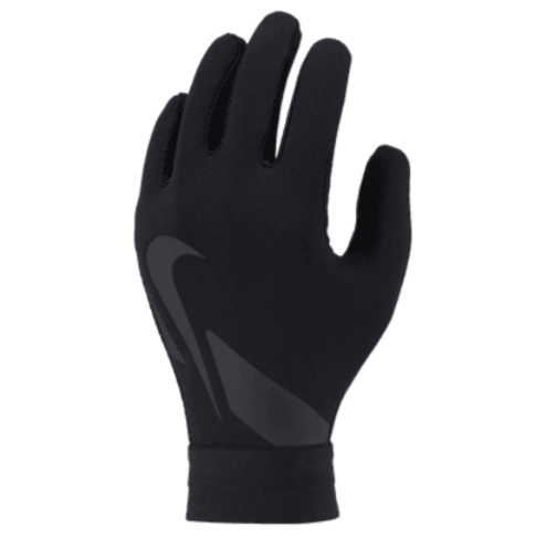 Nike Hyperwarm Youth Academy Glove - Black/Black Gloves   - Third Coast Soccer