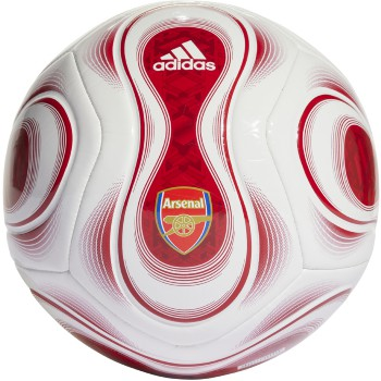 adidas Arsenal Club Ball Balls White/Scarlet/Collegiate Royal 5 - Third Coast Soccer
