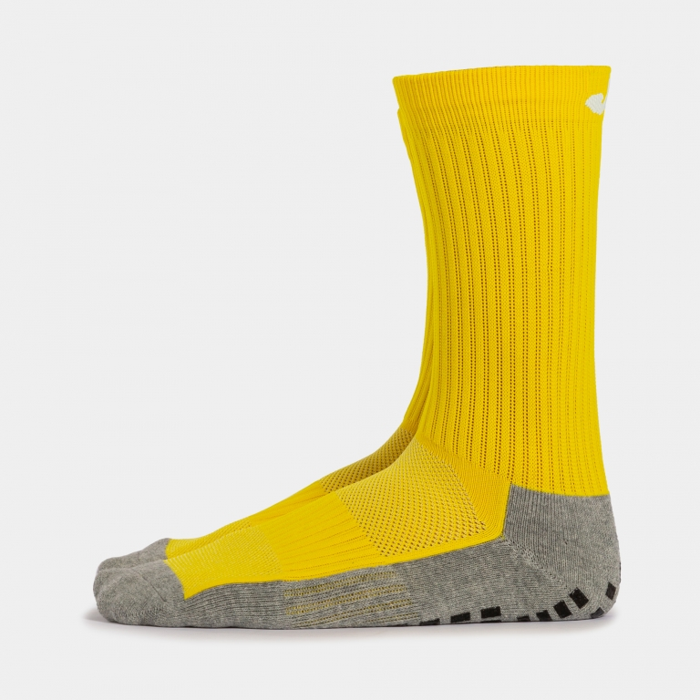 Joma Anti-Slip Grip Socks - Yellow Socks Yellow Large - Third Coast Soccer