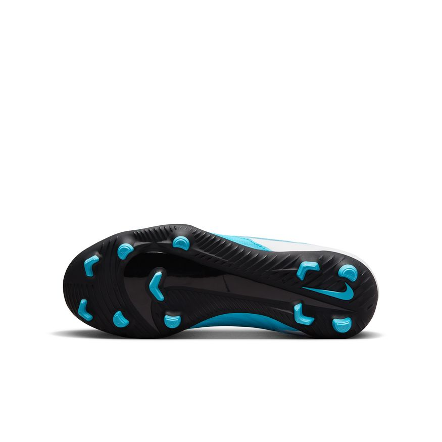Nike Junior Phantom GX Club Dynamic Fit FG - Baltic Blue/Pink Blast/White Youth Footwear Closeout   - Third Coast Soccer