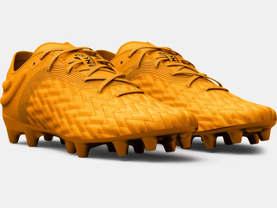 Under Armour Clone Magnetico Pro 2.0 FG - Orange Men's Footwear Closeout Orange/Yellow/Black Mens 8 - Third Coast Soccer