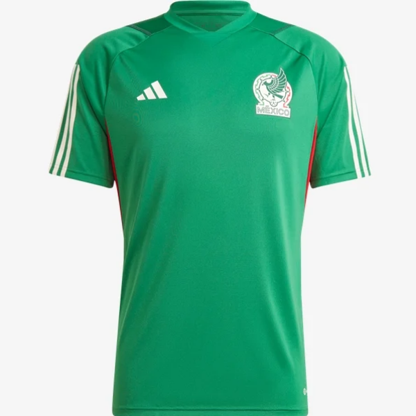 adidas Mexico Training Jersey 2022 International Replica Closeout Vivid Green Mens Small - Third Coast Soccer