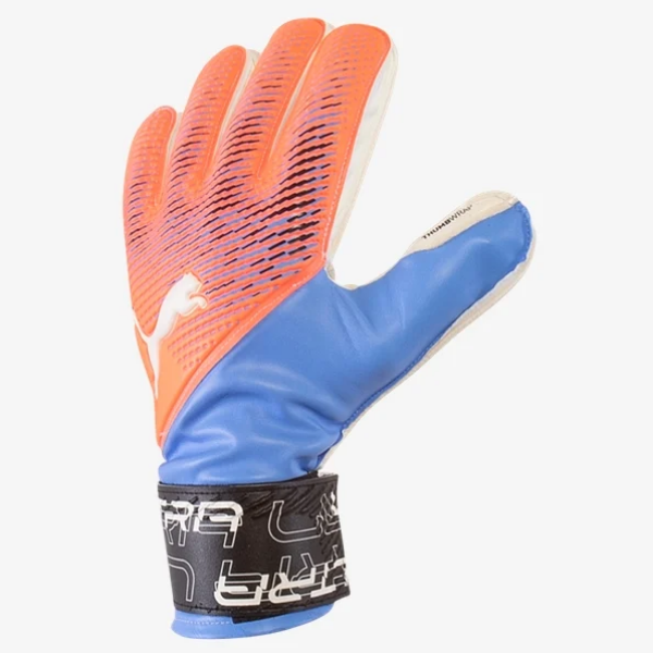 Puma Ultra Protect 3 Goalkeeper Glove - Orange/Blue Gloves   - Third Coast Soccer