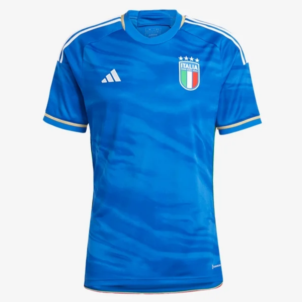 adidas Italy Home Jersey 2023 International Replica Blue Mens Small - Third Coast Soccer