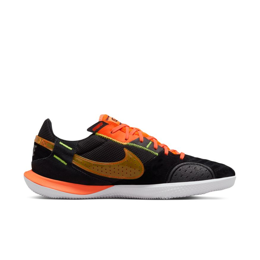 Nike Street Gato - Black/Total Orange/Volt Mens Footwear   - Third Coast Soccer