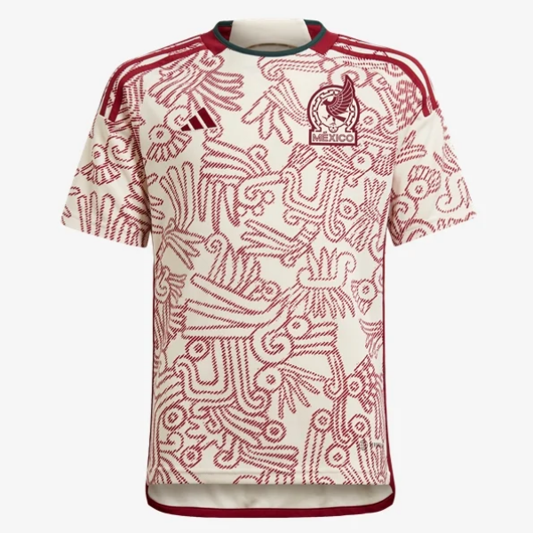 adidas Youth Mexico Away Jersey 2022 International Replica Closeout   - Third Coast Soccer