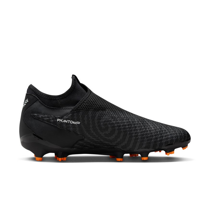 Nike Phantom GX Academy Dynamic Fit FG - Black/White/Smoke Grey Men's Footwear Closeout   - Third Coast Soccer
