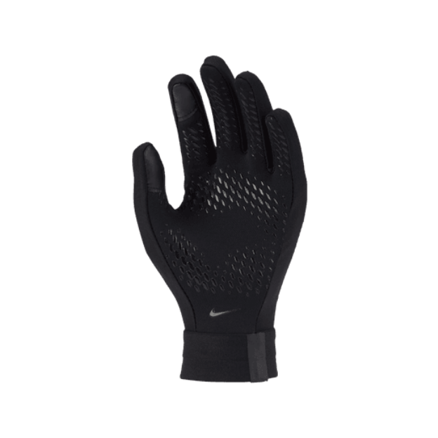 Nike Hyperwarm Youth Academy Glove - Black/Black Gloves   - Third Coast Soccer