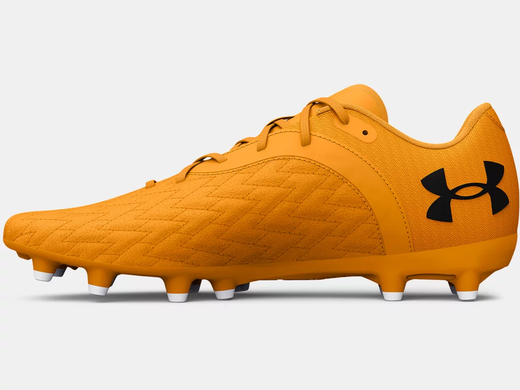 Under Armour Magnetico Select 2.0 FG - Orange Men's Footwear Closeout Orange/Yellow/Black Mens 8 - Third Coast Soccer