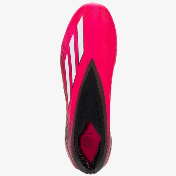 adidas X Speedportal + FG - Shock Pink/White/Black Men's Footwear Closeout   - Third Coast Soccer