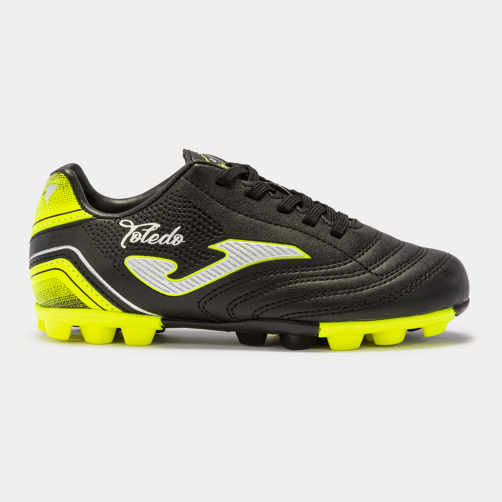 Joma Toledo Jr FG - Black/Yellow Youth Footwear Black/Yellow Infant 8 - Third Coast Soccer