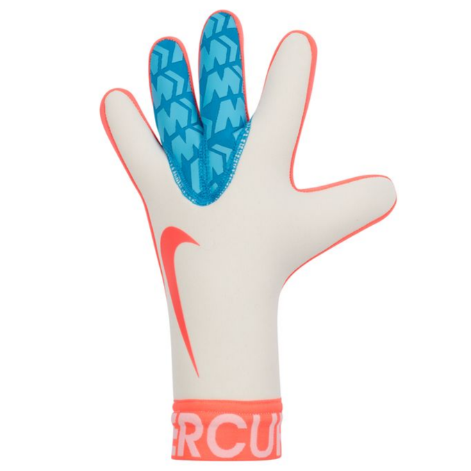 Nike Mercurial Touch Victory Goalkeeper Glove - White/Hot Punch Gloves   - Third Coast Soccer