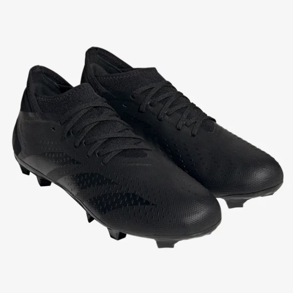 adidas Predator Accuracy.3 FG - Black Men's Footwear Closeout Mens 6.5 Black/Black/White - Third Coast Soccer