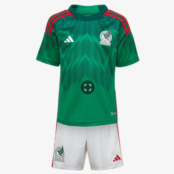 adidas Mexico Home Mini Kit 2022 International Replica Closeout   - Third Coast Soccer