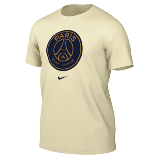 Nike Paris Saint-Germain Crest Tee - Coconut Milk Club Replica Coconut Milk Mens Small - Third Coast Soccer
