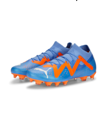 Puma Future Match FG - Blue Glimmer/Ultra Orange Men's Footwear Closeout Blue Glimmer/Ultra Orange Mens 7 - Third Coast Soccer