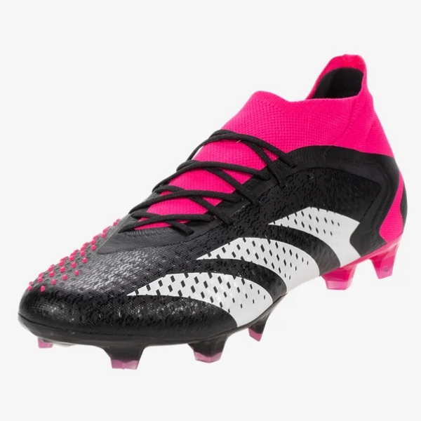 adidas Predator Accuracy.1 FG - Black/White/Shock Pink Men's Footwear Closeout Black/White/Team Shock Pink Mens 6.5 - Third Coast Soccer