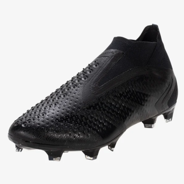 adidas Predator Accuracy+ FG - Black Men's Footwear Closeout Core Black/Feather White Mens 6.5 - Third Coast Soccer