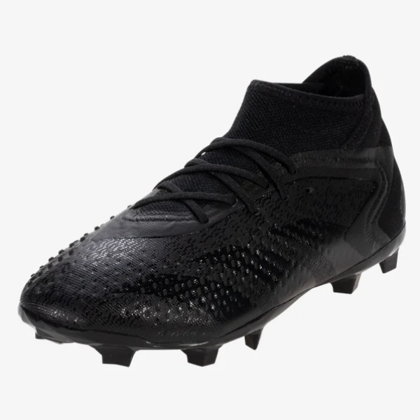 adidas Predator Accuracy.1 FG Jr - Black/White Youth Footwear Core Black/Feather White Youth 1 - Third Coast Soccer
