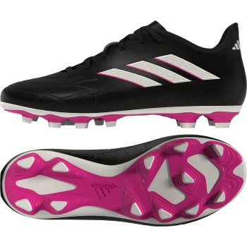 adidas Junior Copa Pure.4 FG - Black/White/Team Shock Pink Youth Footwear Closeout Core Black/Zero Met/Shock Pink Youth 10.5 - Third Coast Soccer