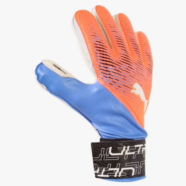 Puma Ultra Protect 3 Goalkeeper Glove - Orange/Blue Gloves   - Third Coast Soccer