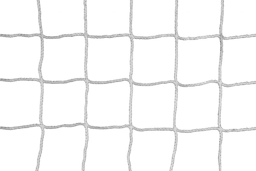KWIKGOAL 6 1/2H x 18 1/2W x 2D x 6.5B, 3 1/2″mesh, 3mm, Braided Knotless Nets White 6.5X18.5X2X6.5 - Third Coast Soccer