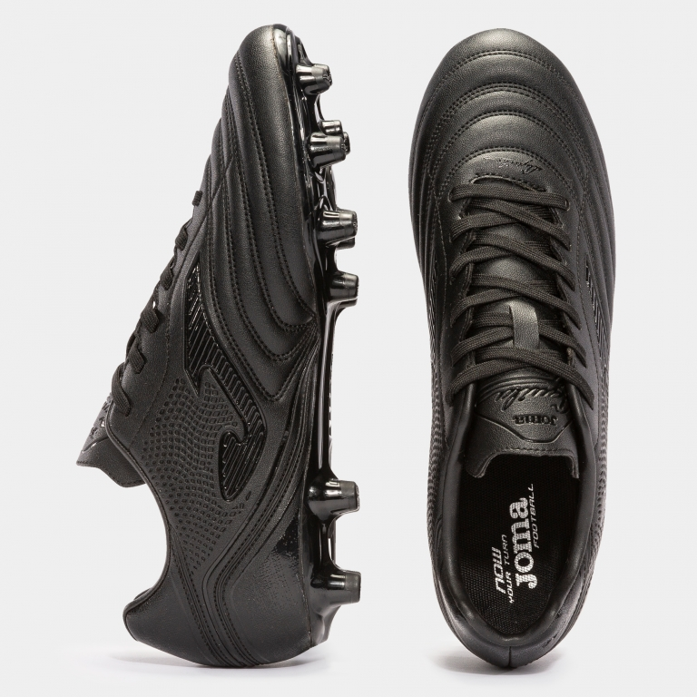 Joma Aguila FG - Black/Black Men's Footwear Closeout - Third Coast Soccer