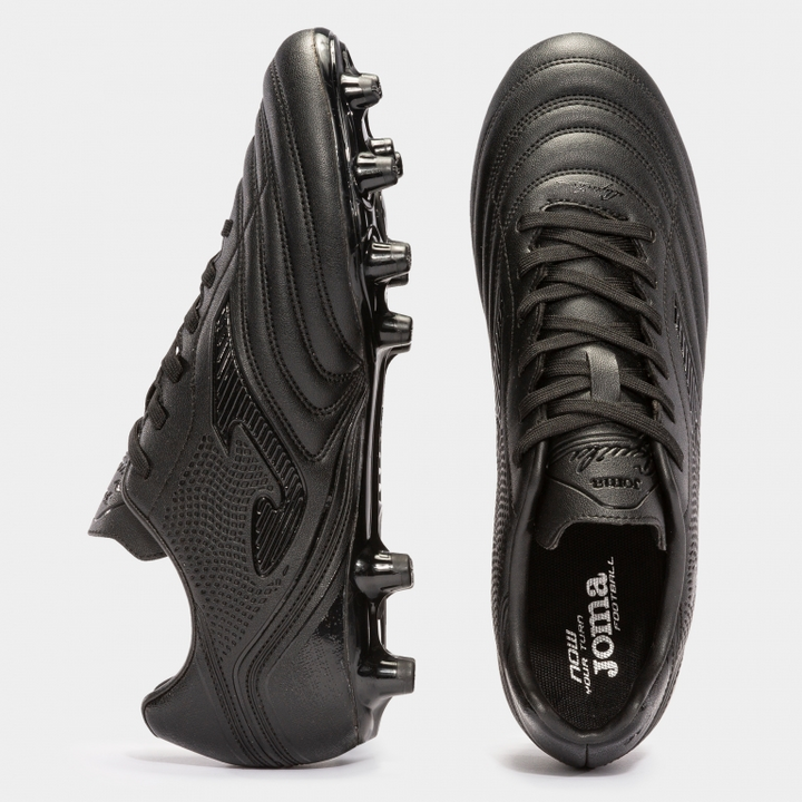 Joma Aguila FG - Black/Black Men's Footwear Closeout - Third Coast Soccer