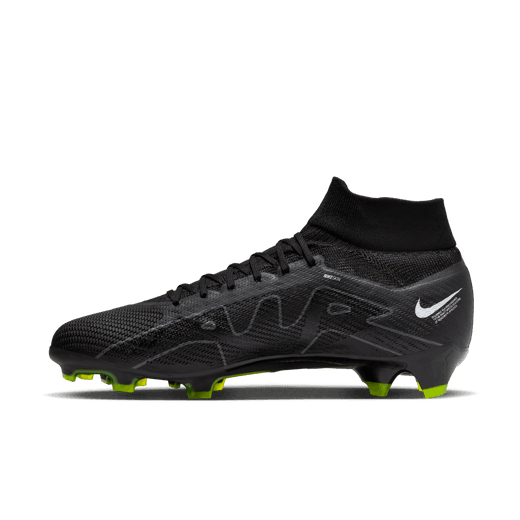 Nike Zoom Mercurial Superfly 9 Pro FG - Black/Smoke Grey/Summit White/Volt Men's Footwear Closeout   - Third Coast Soccer