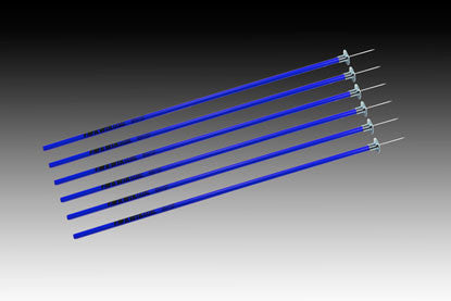Kwik Goal Coaching Sticks - Blue Coaching Accessories Blue - Third Coast Soccer