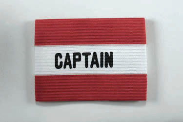 KwikGoal Adult Captain Arm Band - Red Player Accessories Adult Red - Third Coast Soccer